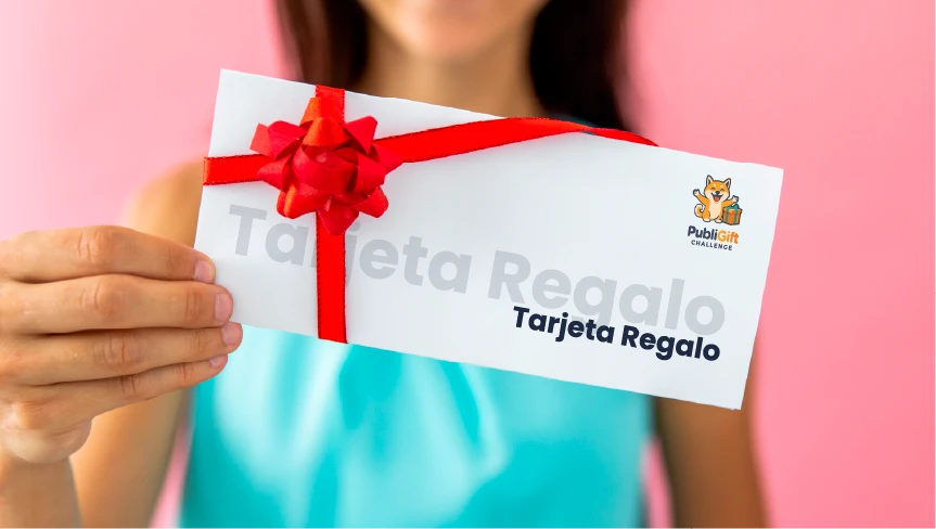 tarjetas regalo como premios en PubliGift